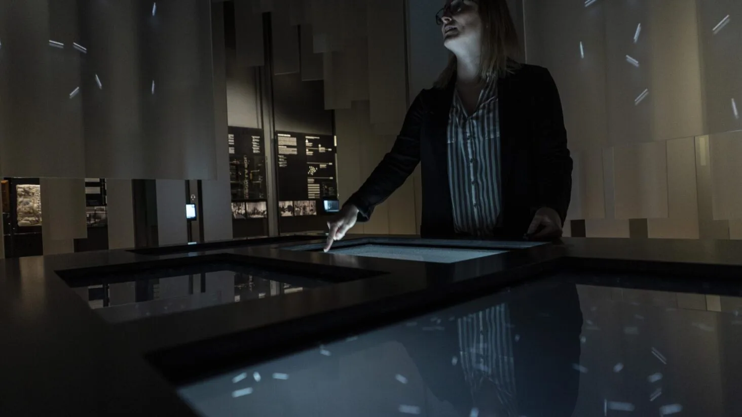 Installation interactive En d'dans! au Musée POP, Trois-Rivières